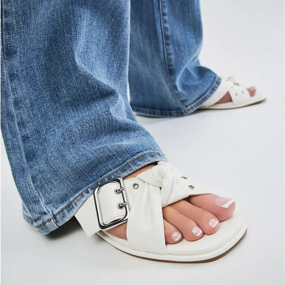 BNWT Knotted Belt Sandals FASHION NOVA - Picture 2 of 8